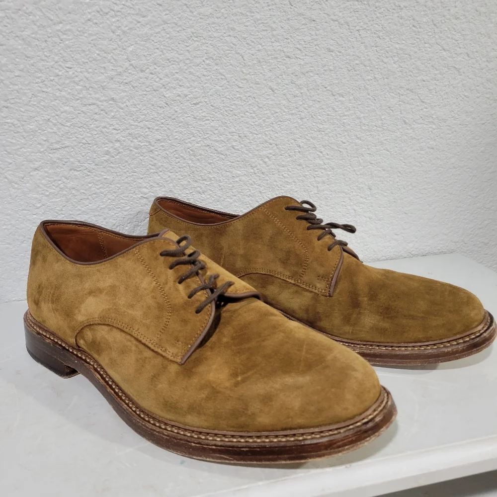 J Crew Ludlow derbys in suede Size 11 Brown Suede BQ151